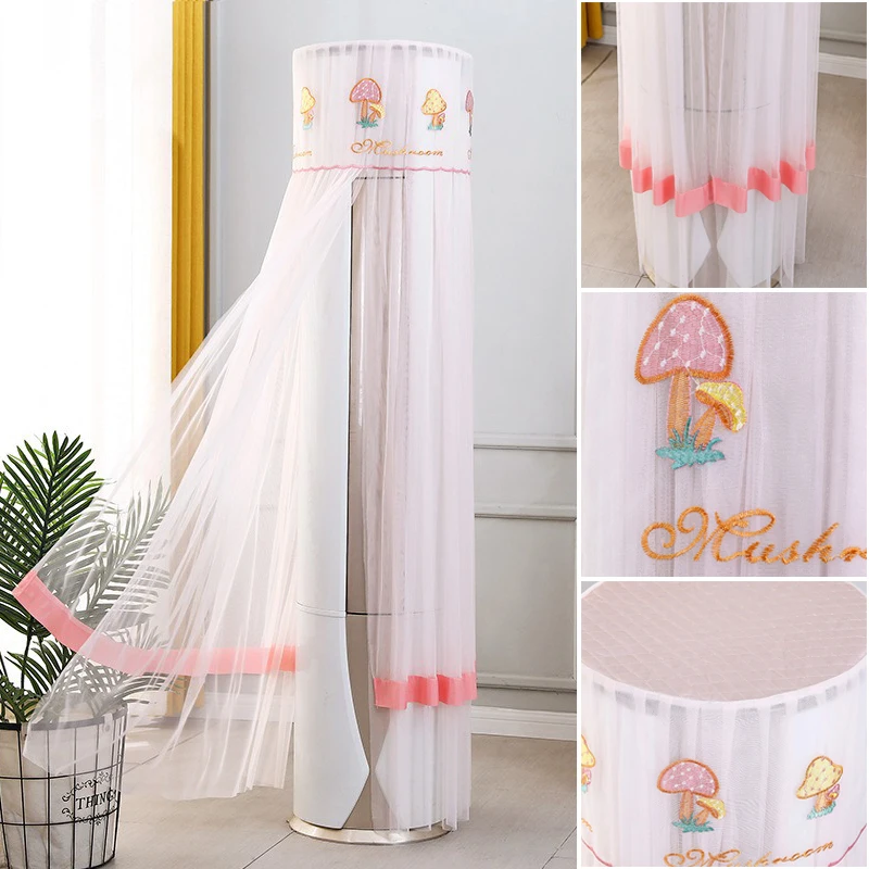 

2025 пылезащитная круглая крышка переменного тока, разделенный щиток для шкафа кондиционера для мебели для гостиной, нет необходимости для удаления