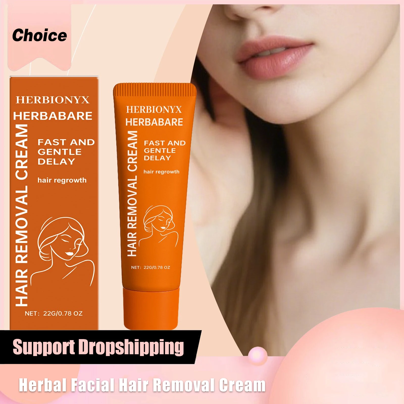 

Moisturizing Facial Hair Removal Cream Inhibit Hair Growth Not Damaging Hair Follicles Smooth Skin Painless Depilatory Lotion