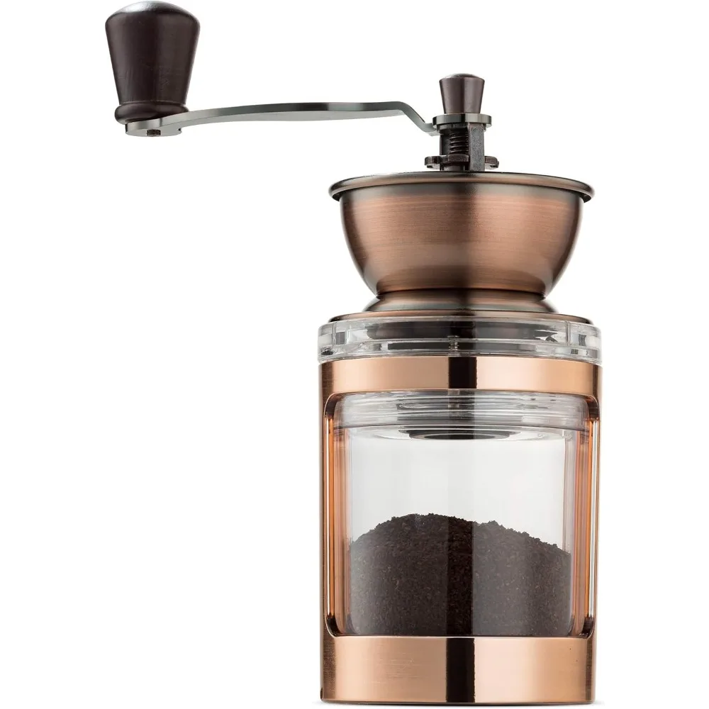 

Adjustable Manual Coffee Grinder for French Press, Espresso & More - Premium Burr Mill