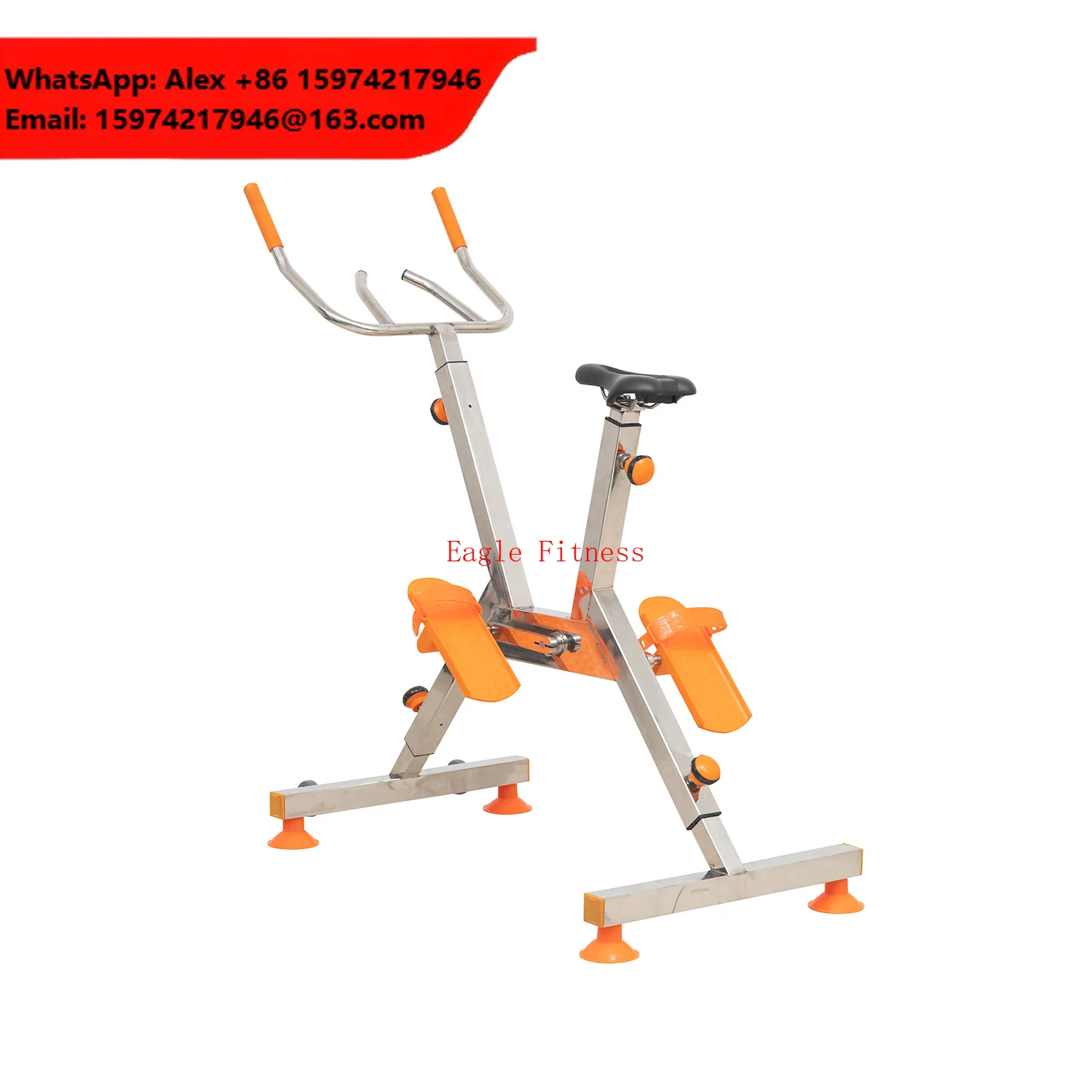 Original Factory Aquabike Underwater Stainless Steel Water Exercise Under Water Bike