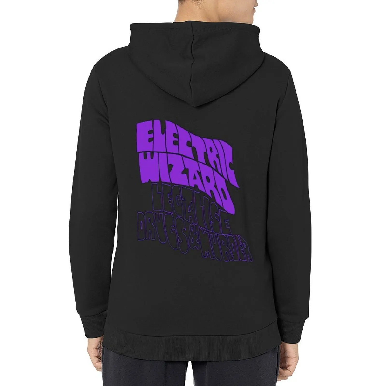 

IM LOVE ELECTRIC WIZARD Hoodie autumn jacket men autumn clothes men clothing big size hoodie