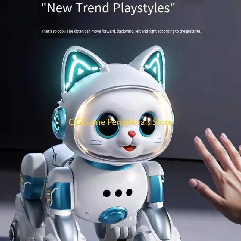 U55B Educational Gift Electric Meowing Robot Kittenish Toy Remote Control With Meowing