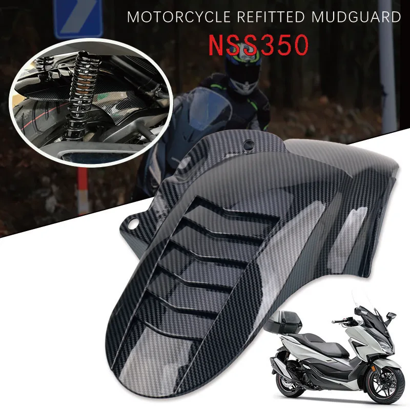 

Motorcycle Accessories Rear Fender Mudguard Mud Flap Splash Guard Cover For HONDA NSS 350 Forza 350 2020-2022