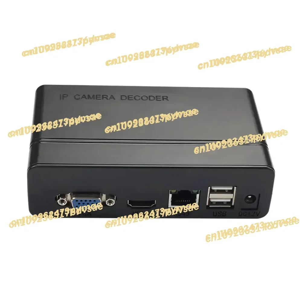 NEW GENATA H.265+ 8CH 5MP Video IP Decoder for IP Camera 100M Transmission Distance