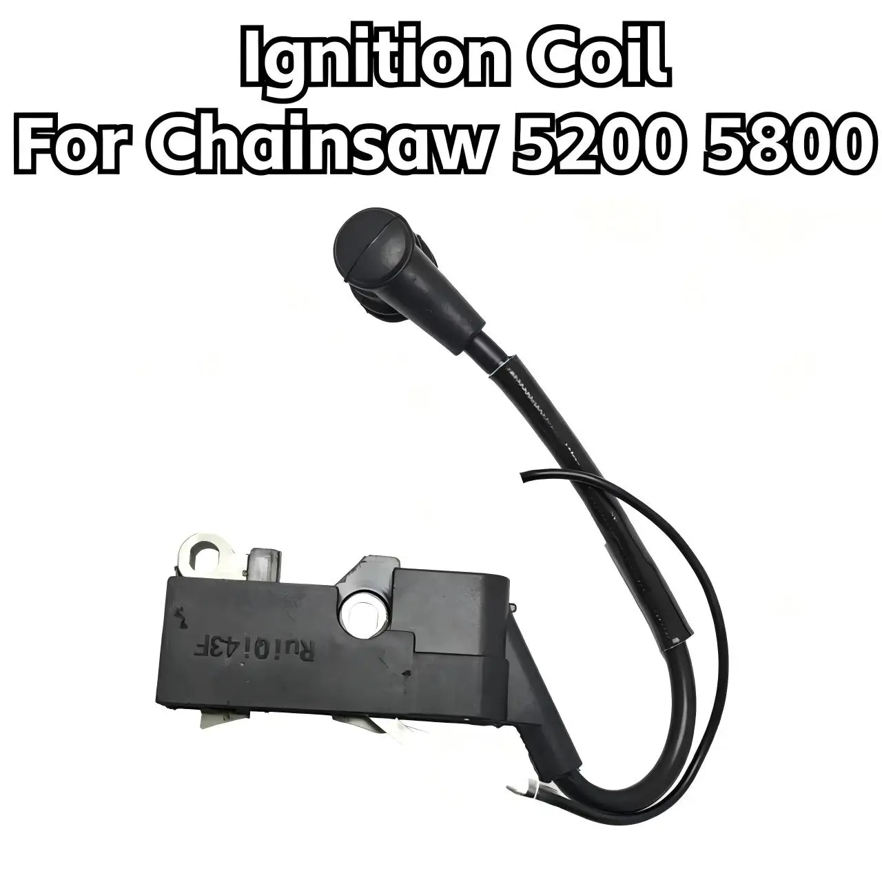 Ignition Coil for Chainsaw 45cc 52cc 58cc Replacement Parts Compatible with Models 4500 5200 5800 High-Quality Engine Accessory