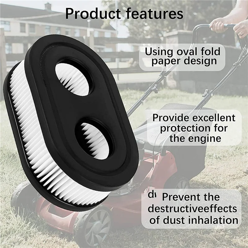 16Pcs 593260 Lawn Mower Air Filter 550Ex 675Exi 725Exi Series,798452 Air Cleaner Filter TB110 TB200 TB230