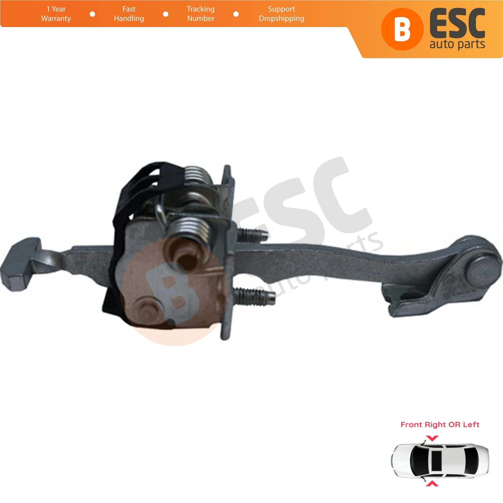 ESC Auto Parts EDP714 Front Door Hinge Stop Check Strap Limiter 5160245 for Vauxhall Opel Vectra C Signum Ship From Turkey