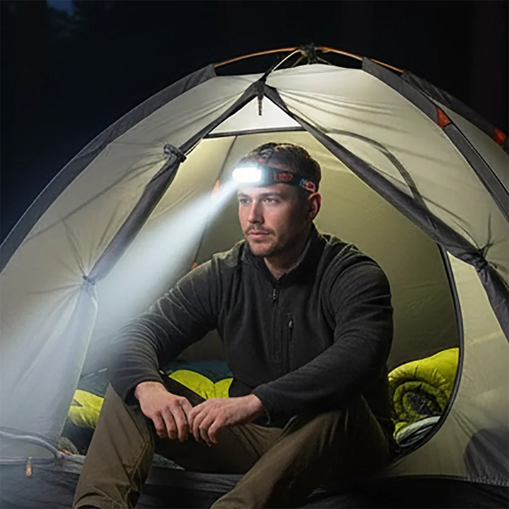 Rechargeable Xpe Cob Led Headlamp Headlight Usb Head Front For Lantern Flashlight Light Strong Fishing Hiking Modes Outdoor High