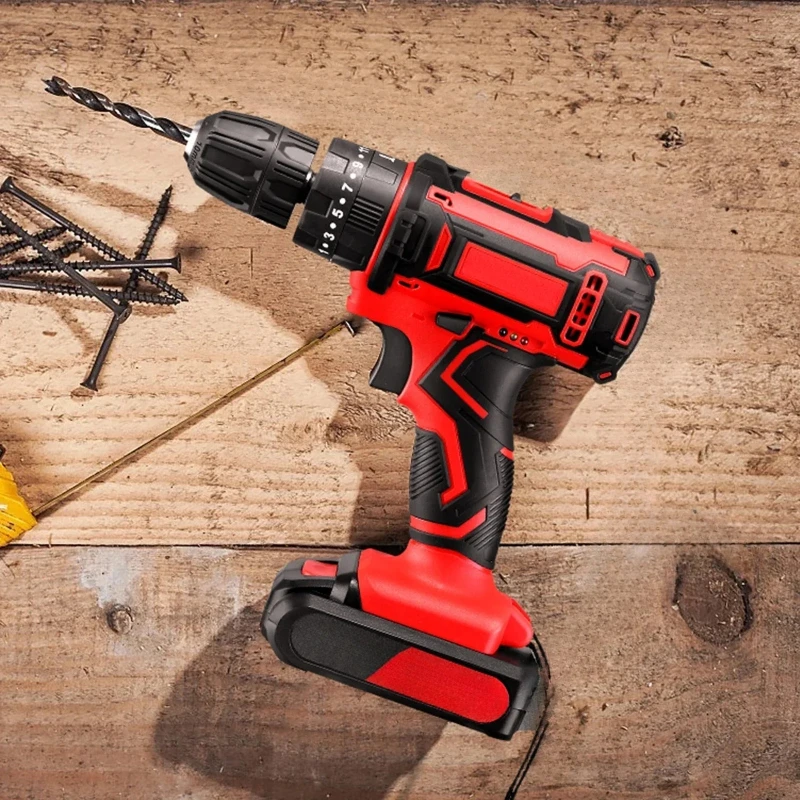 

L21V 12V Impact Cordless Drill Power Tools Wireless Drills Rechargeable Drill Set For Electric Screwdriver Battery Driller Tool