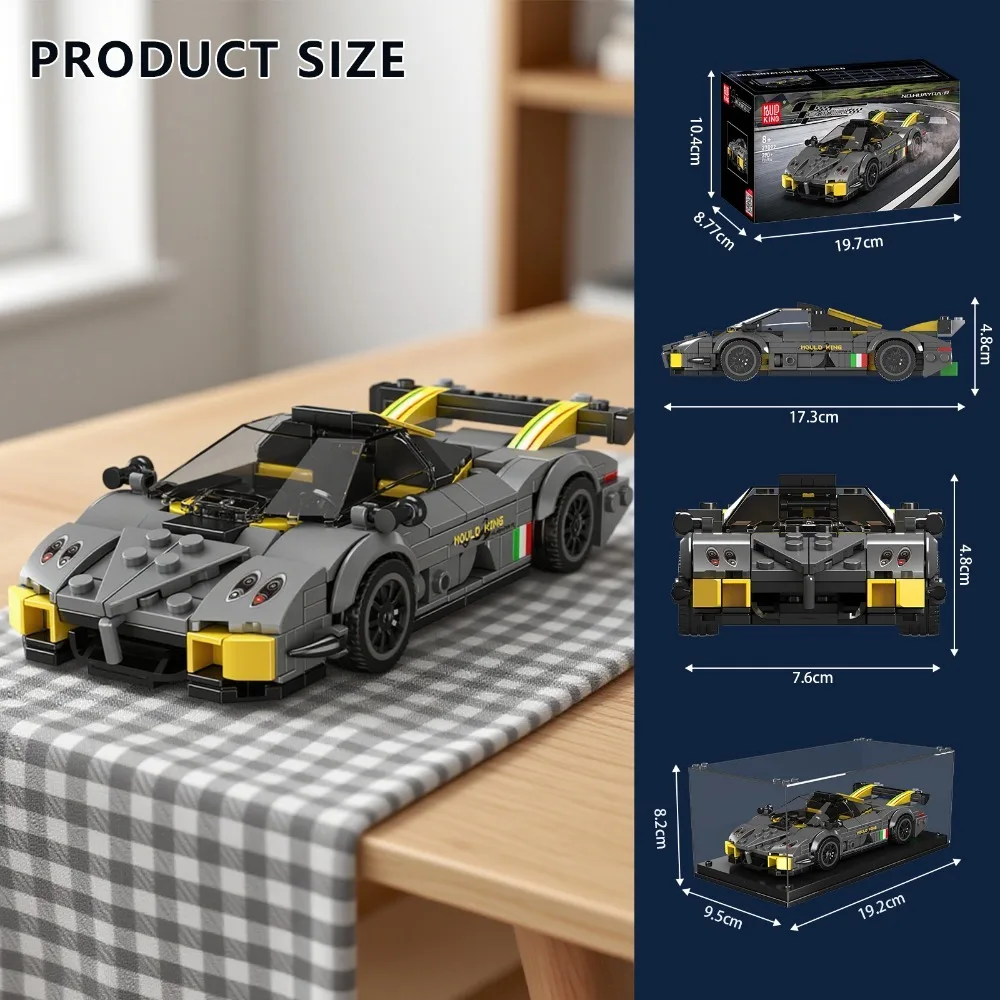 Mould King 27092 Moc blocs de Construction modèle de supercar briques techniques bricolage assemblage Construction jouets pour enfants cadeaux de vacances
