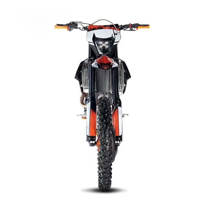 450cc NC450 Liquid Cooled Enduro Dirt Bike 48HP Motorcycle, 300mm Forks CNC Swingarm 12L Fuel Tank Motocross Bike for Adults. image 3