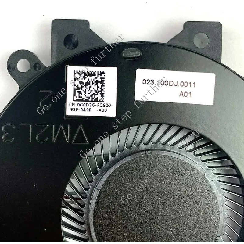 DIXSG Replacement Fan for Dell Inspiron 5482 P93G 5488 5580 5581 5481 CPU Cooling Fan 0G0D3G G0D3G