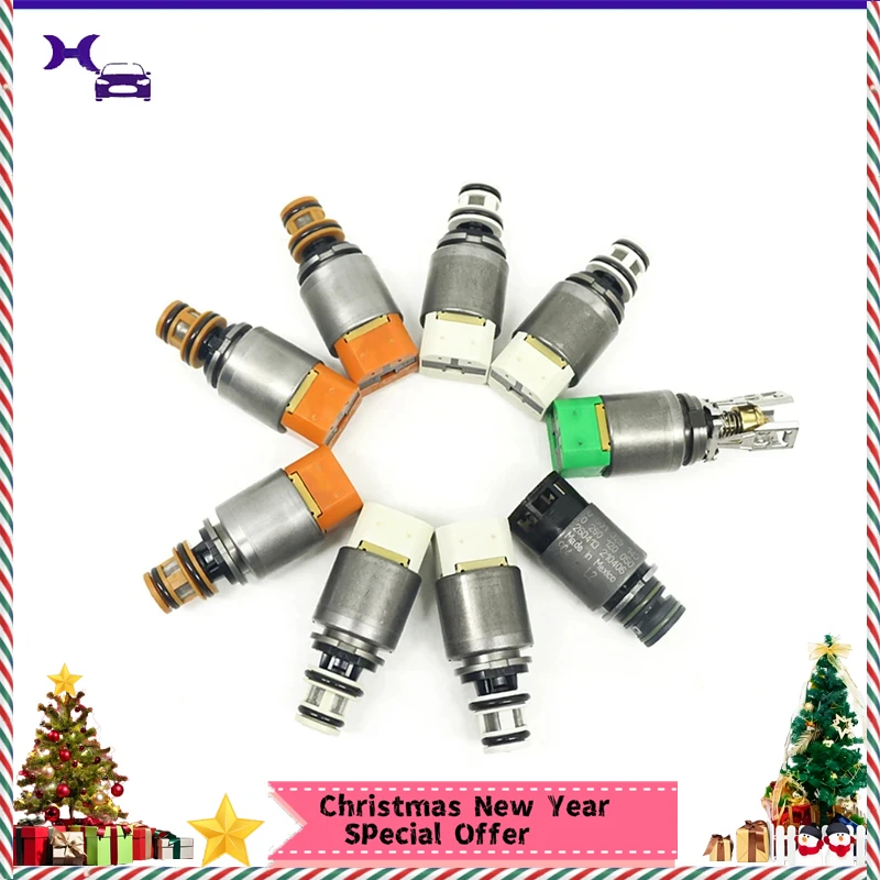 

High Quality 8HP45 8HP70 Solenoid Valve 9 Kit 1087298388 for BMW Volkswagen Automatic Transmission Limited Time Offer 8HP45