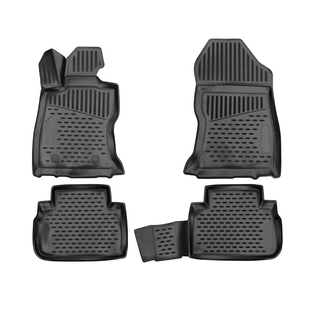 

Floor Mats Liner for Subaru Forester 2019-2024 Black TPE All-Weather 4 Pcs United States