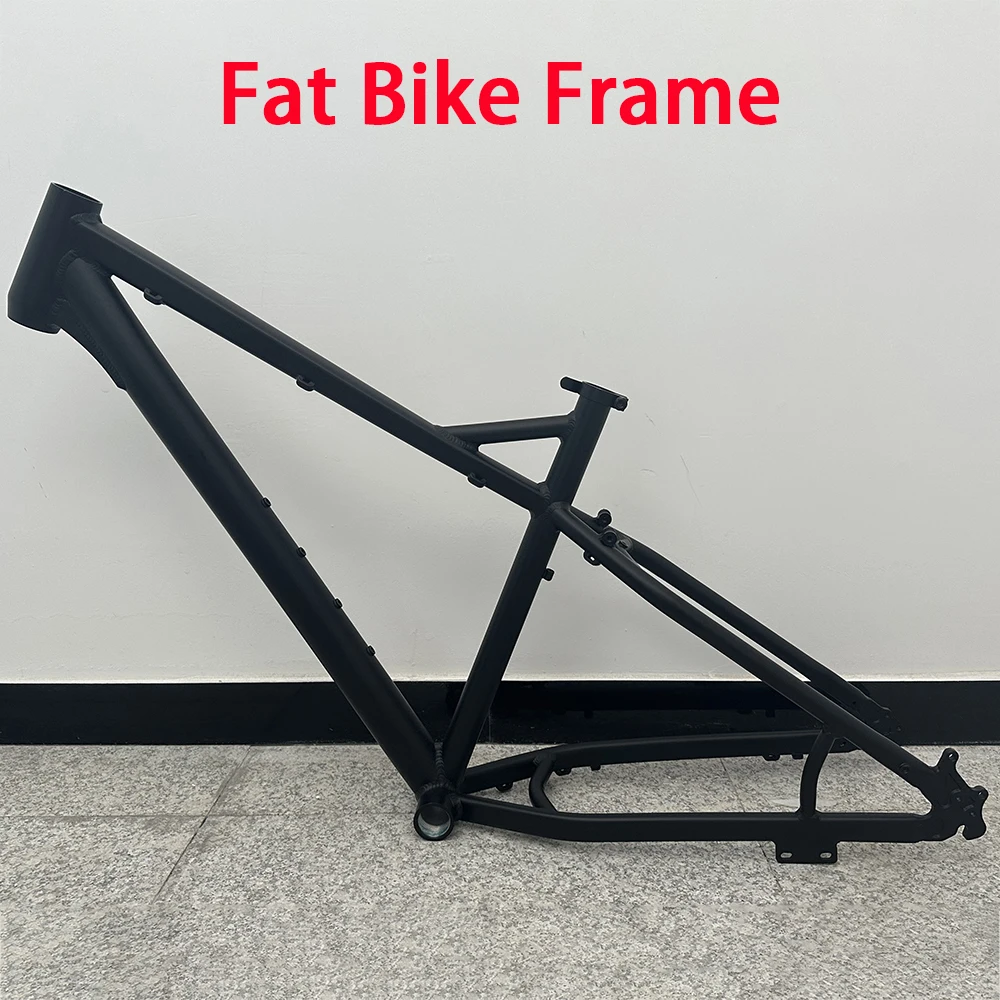 26 Inch Ultra-wide Snowmobile Aluminum Frame 26x4.0/4.5/4.9 Fat Tire Bike ATV Bicycle Fatbike Seat Post 30.4mm Weight 2450g