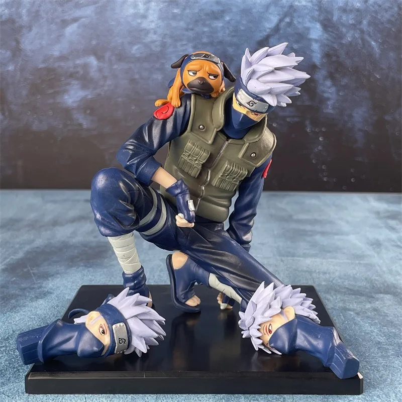 

13Cmbandai Naruto 2 поколения Какаши, Kakashi GEM на коленях, новая версия, анимационная фигурка, коллекция моделей, подарки