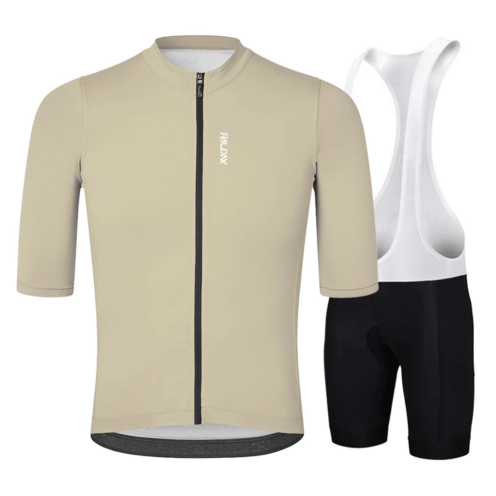 AliExpress RAUDAX Cycling Jersey Set Bicycle Short-Sleeved Shorts Suits for Men Breathable Road Biking MTB Cycling Clothing with Pockets