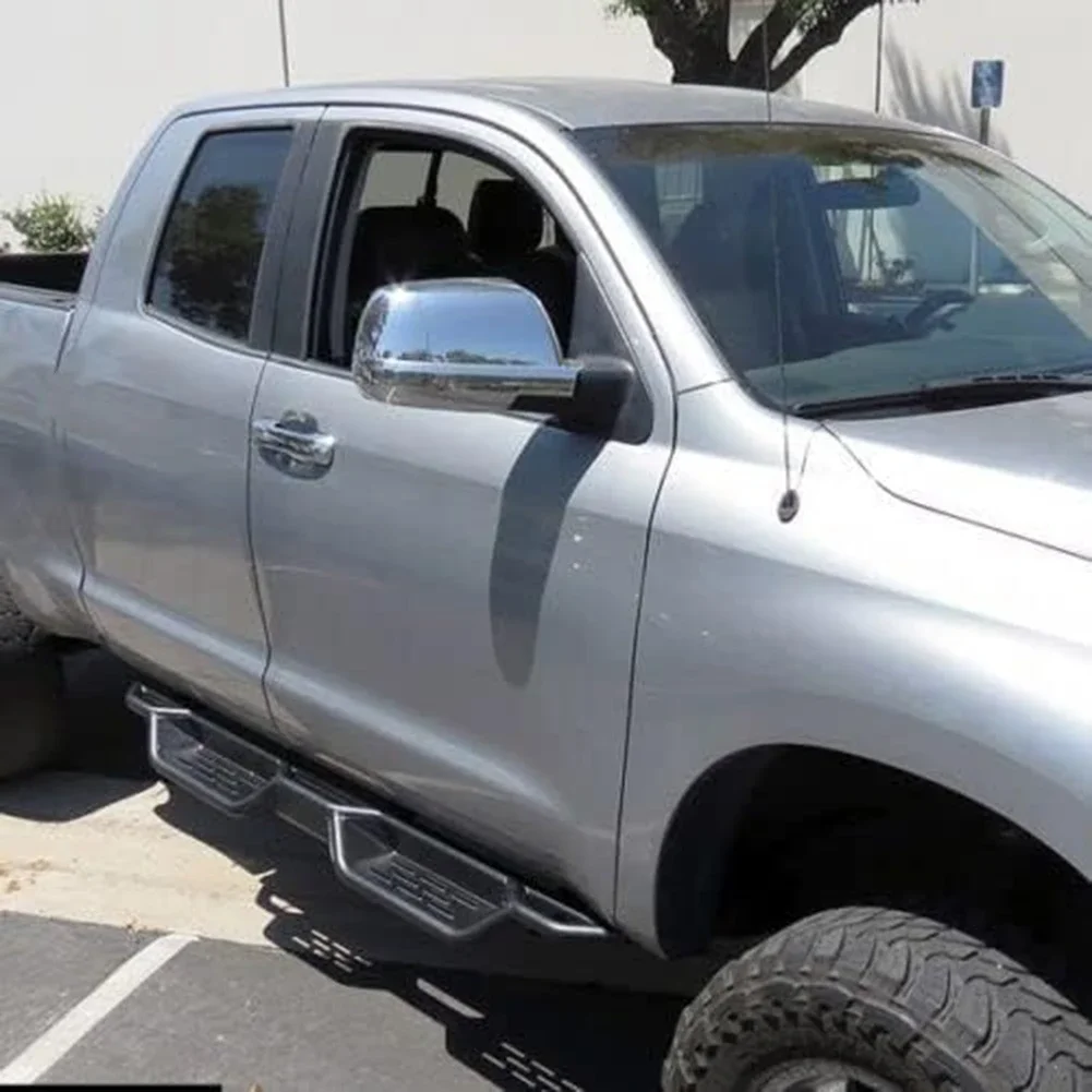 Stylish Chrome Rearview Mirror Covers for Toyota For Sequoia & 2007 2020 Overlay Design for Enhanced Aesthetics