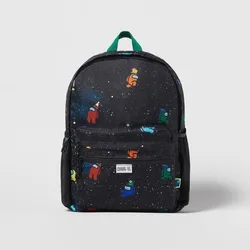 New Cartoon Print Kids Backpack 2024 Black Kid Bag Kids Accessories Cute Backpack  Class Bags for Girls Boys