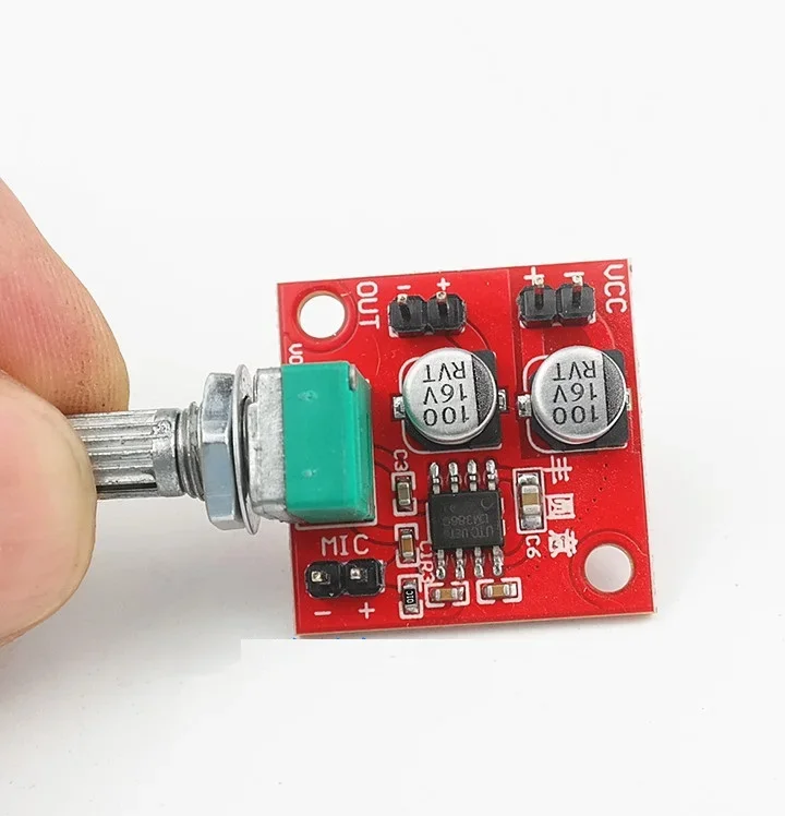 1 pz DC 3.7V-12V LM386 Electret microfono amplificatore di potenza scheda guadagno 200 volte per modulo arduino Boad