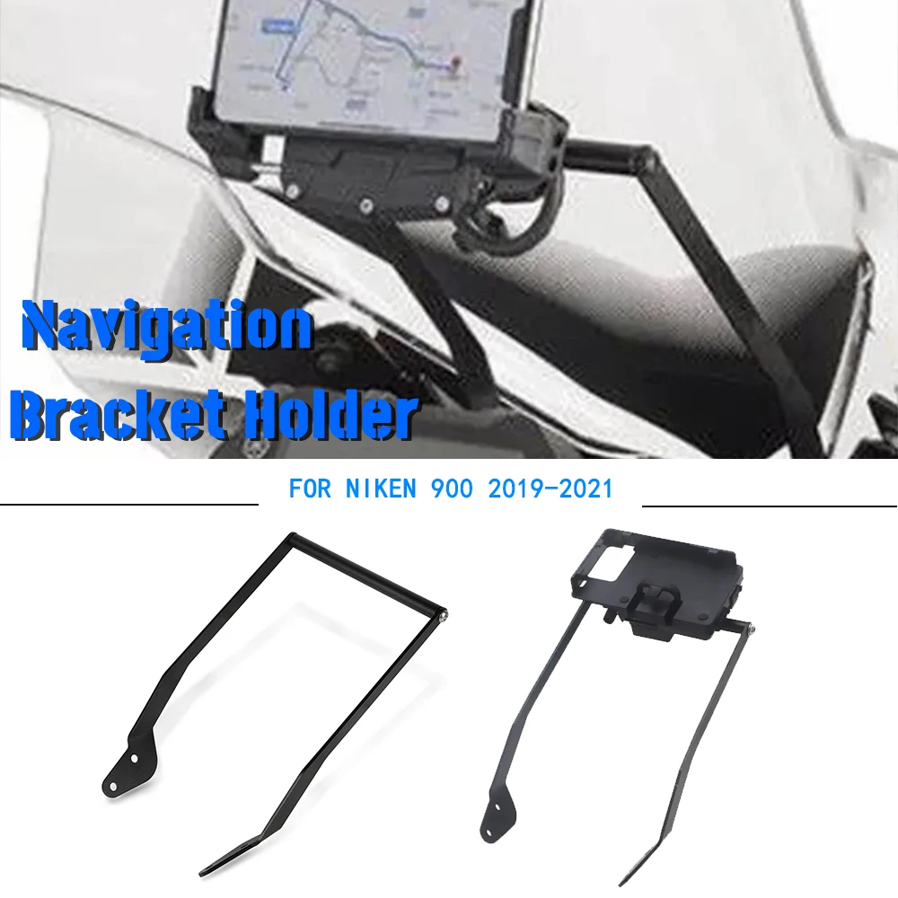 

NIKEN 900 For YAMAHA NIKEN 900 2019 gps Kit Windshield Stand Holder Phone Mobile Phone GPS Navigation Plate Bracket Motorcycle