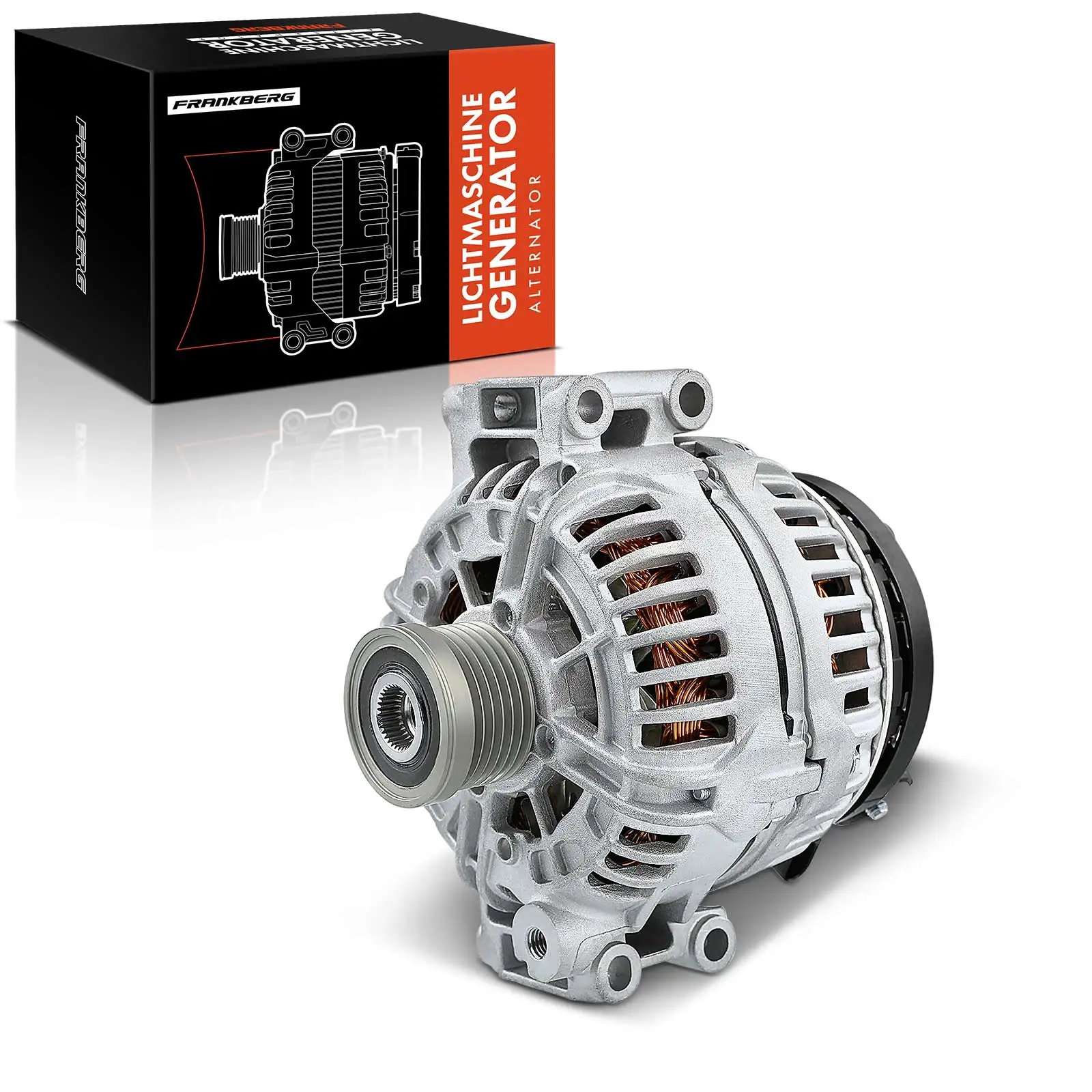 Générateur d'énergie léger Frankberg 1x pour BMW E81 E87 E46 E90-E93 X1 X3 Z4 1.6L 1.8L 2.0L 12317516098 23254 23254N 12317516104