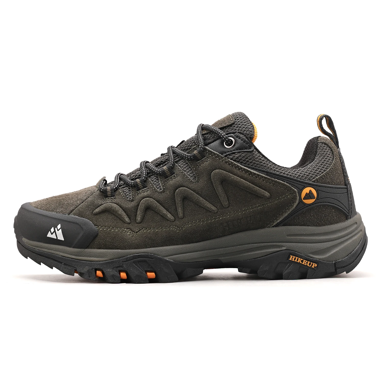 HIKEUP Botas Senderismo Cuero – trekking outdoor hombre - imagen 2