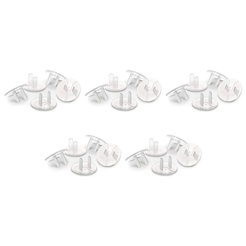 A50U Outlet Plug Covers (160 Pack) Clear Child Proof Electrical Protector Safety Caps