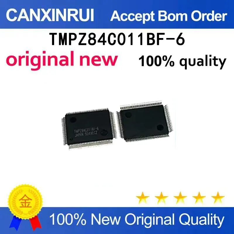 (5pcs-100pcs）New TMPZ84C011BF-6 TMPZ84C011BF QFP100 microprocessor