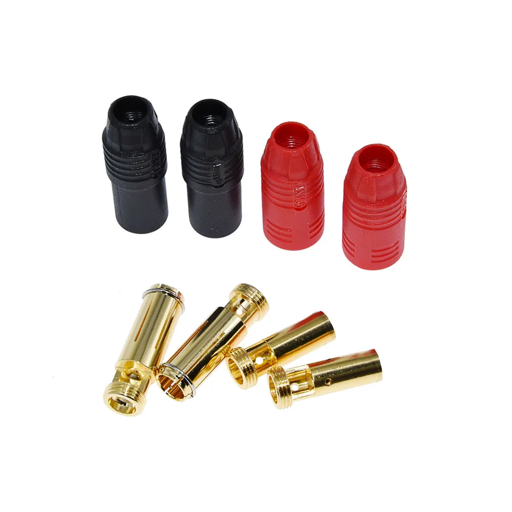 

6Pair AS150 Male Female Anti Spark Connector 7mm Gold Plated Banana Plug Set for RC Battery ESC Drone Car Boat