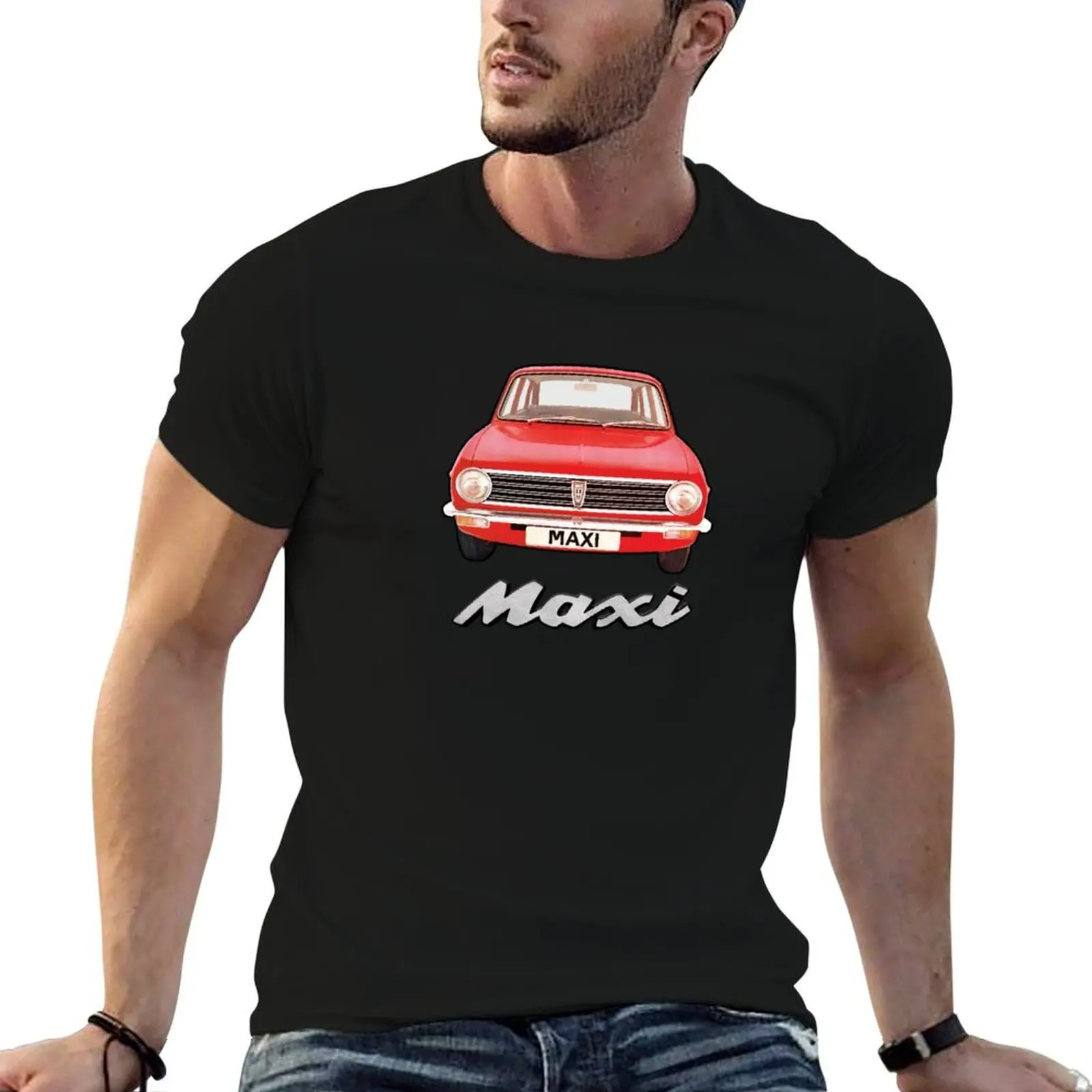 Camiseta Austin Maxi para homem, pacote de camisetas masculinas de algodão, camisetas gráficas para homem, camiseta de algodão