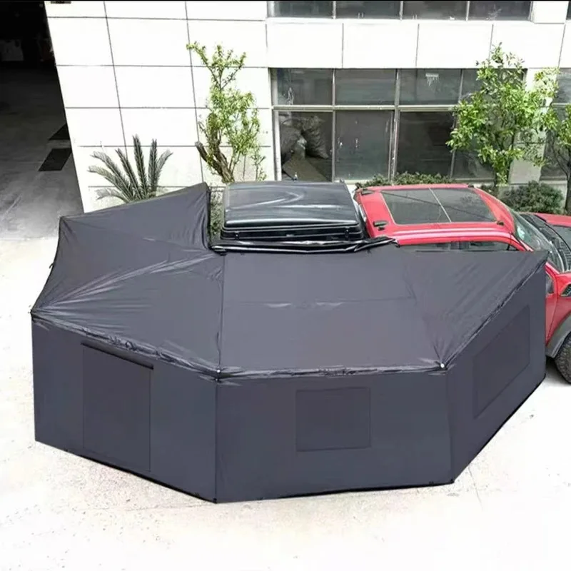 270° Side Tent 2-2.5m with Lighted Attached Wall, Left/Right Fit