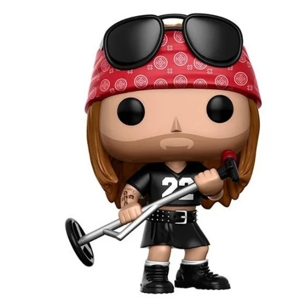 Funko pop Guns&n&Roses Band Axl Rose #50 Slash #51 Duff Mckagan #52 Vinyl Action Figure Collection Models Toys for Children