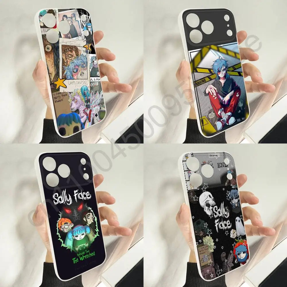 

Game S-Sally Face SF Phone Case For iPhone 11,16,15,14,13,17,12,Plus,E,Air,Mini,Pro,Max Magnetic Magsafe Soft Cover