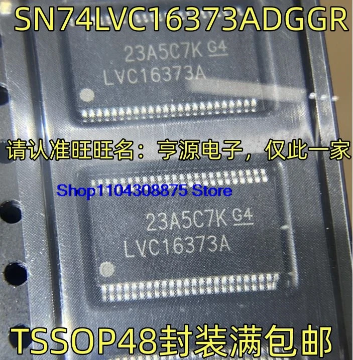 (10PCS/LOT) SN74LVC16373ADGGR LVC16373A TSSOP48