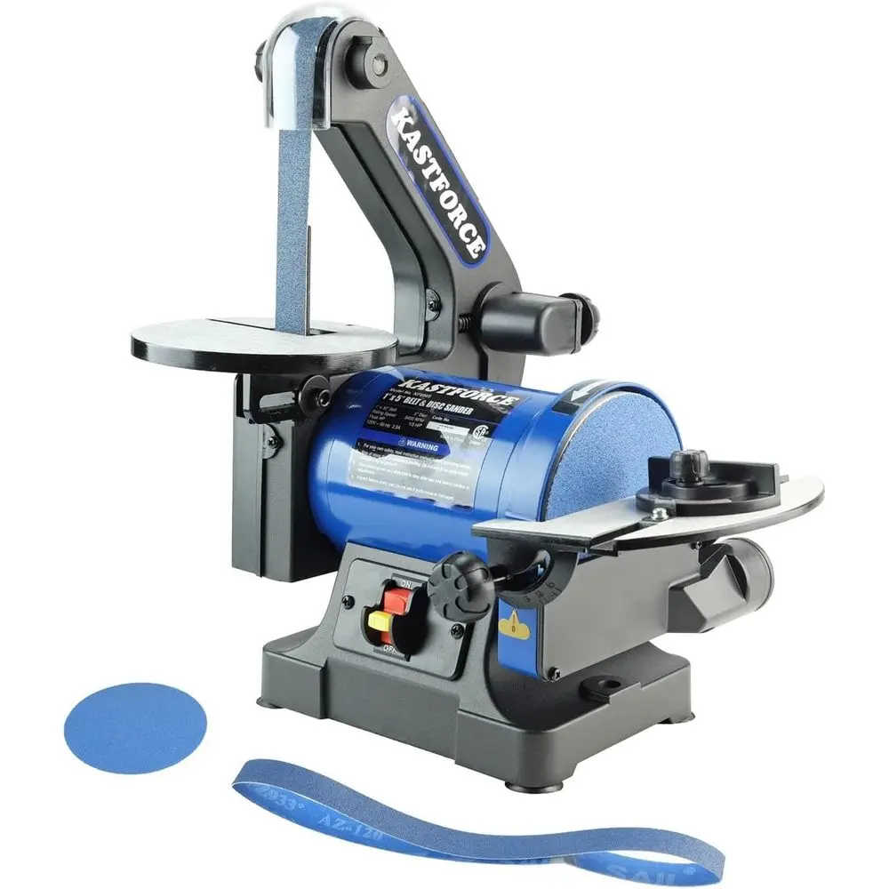 

Proional Belt Disc Sr, 1 inch x 30 inch Belt Sr and 5 inch Disc Sr, Belt Sr or Woodworking with 1/3 HP Low Noise Induction Brush