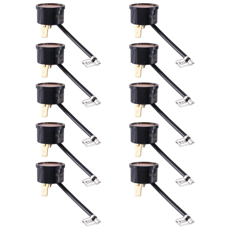 10Pcs Round Thermal Overloaded Air Conditioner Portable Convenient Protector For 220V Air Conditioner