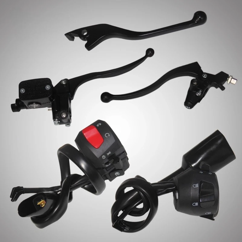For LONCIN VOGE 300 Rally Voge Rally 300 Accessories Handle Switch Horn Switch Ignite Button Clutch Handle Brake Handle