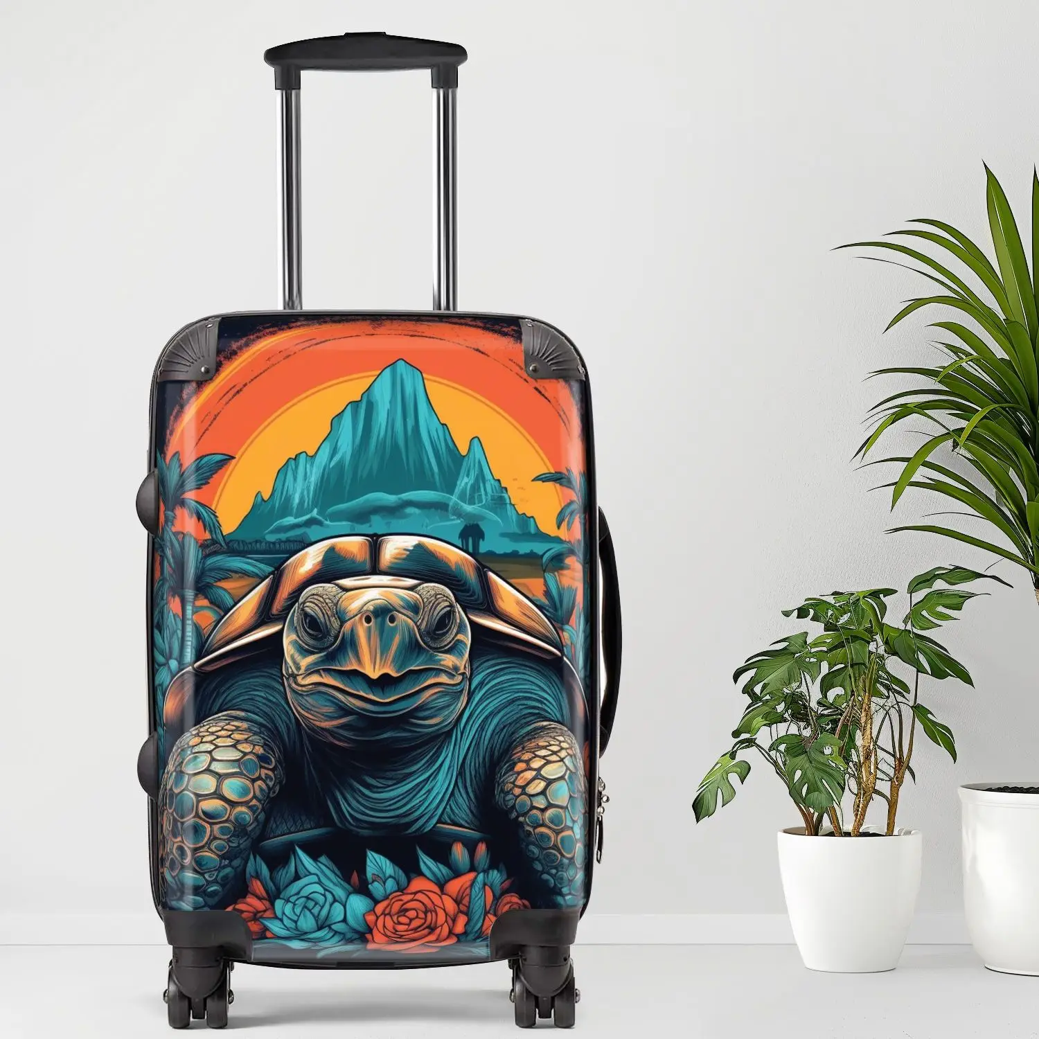 

Galapagos Island Luggage, 20/24/28 Inch Luggage, Carry-On, Custom Luggage, Luggage Set, Suitcase, Travel, Vacation, Cabin Suitca
