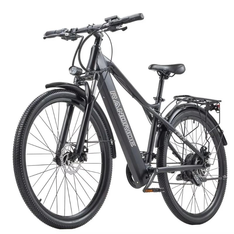 

Strong 1000W Motor Electric Bike 45km/h 27.5" Long Battery Life E bike with Rear Rack