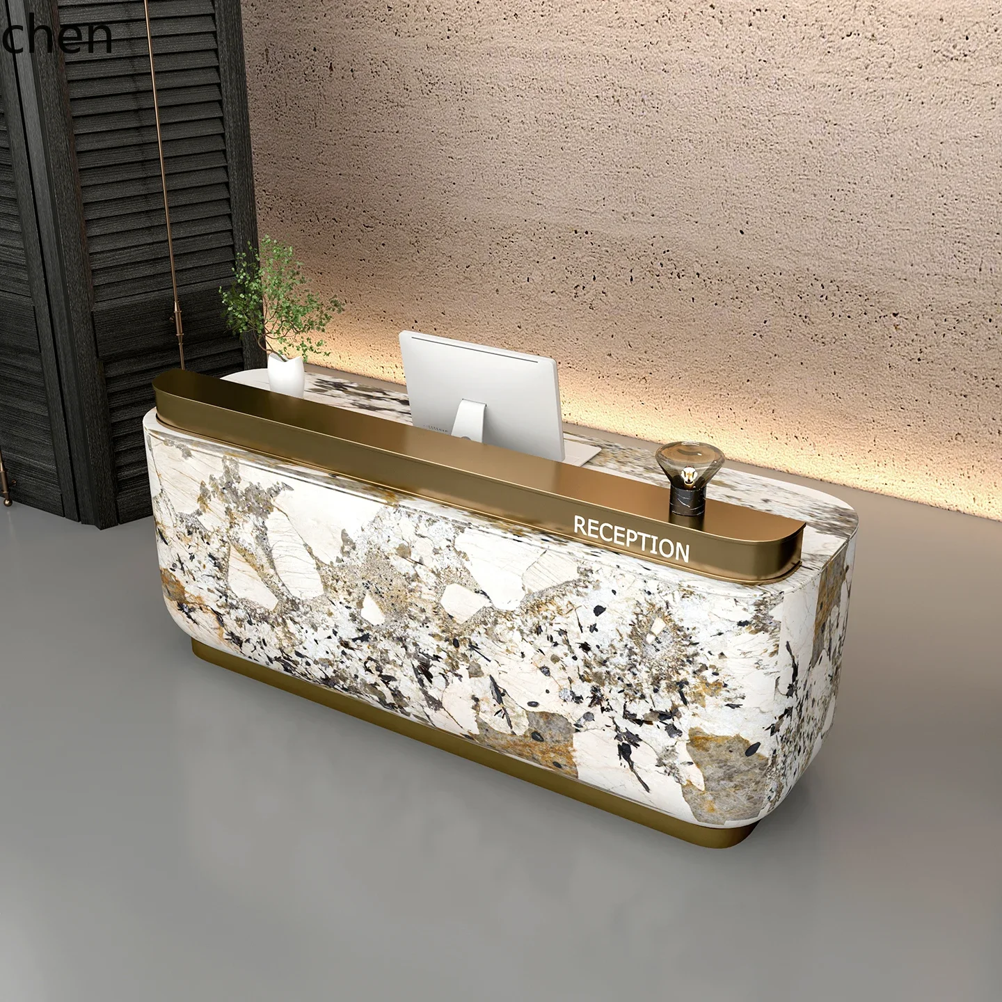 HYS- Company Hotel Reception Desk Beauty Salon Cashier Counter