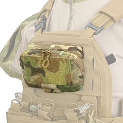 Tactical MOLLE Admin Pouch Panel  With Ridged Tuck Tabs FCPC V5 Chest Rig FCSK Hunting Vest Front Hook Loop Storage EDC Belt Bag