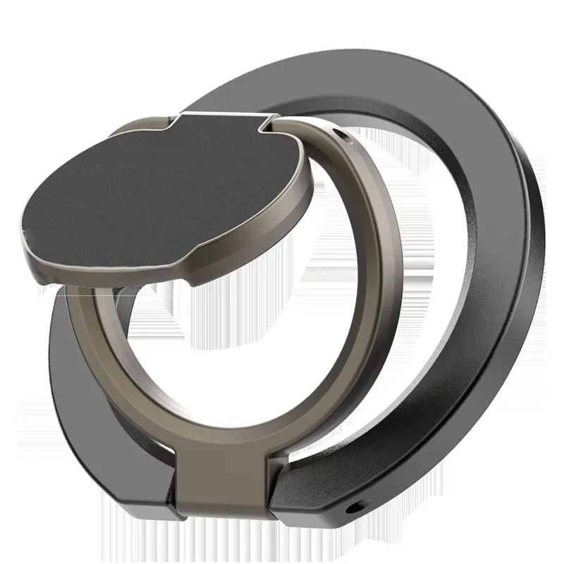 Doppelseitig für MagSafe Telefonständer, magnetischer Telefonringhalter, Ständer, Magnetgriff für iPhone, Samsung, zusammenklappbarer tragbarer Halter