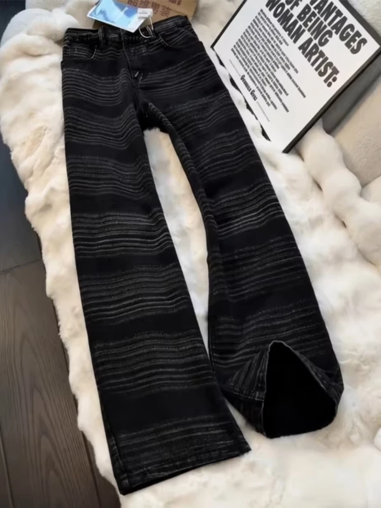 

Мужские джинсы Cleanfit в американском стиле High Street, прямые, с эффектом похудения, из хлопка, повседневные