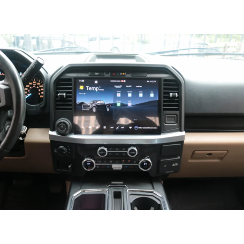 Android Auto Car Radio Stereo Player For Ford Raptor F150 F250 F350 F450 2015-2020 Truck Carplay GPS Navi Tape Recorder 13.1