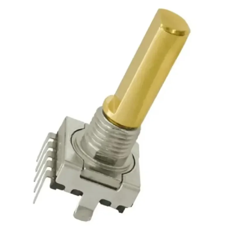 ELMA Mechanical Encoder E33-VT612-M01T IP68 Waterproof 32 Pawl 16 PPR Pulse 2-Bit Quadrature Button Rotary Encoder