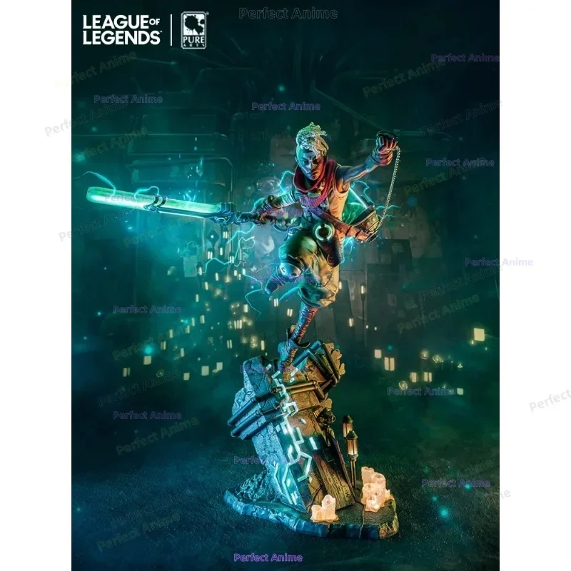 League of Legends PureArts Co-branded Ekko 1/4 Scale Sculpture Large Doll Ornaments