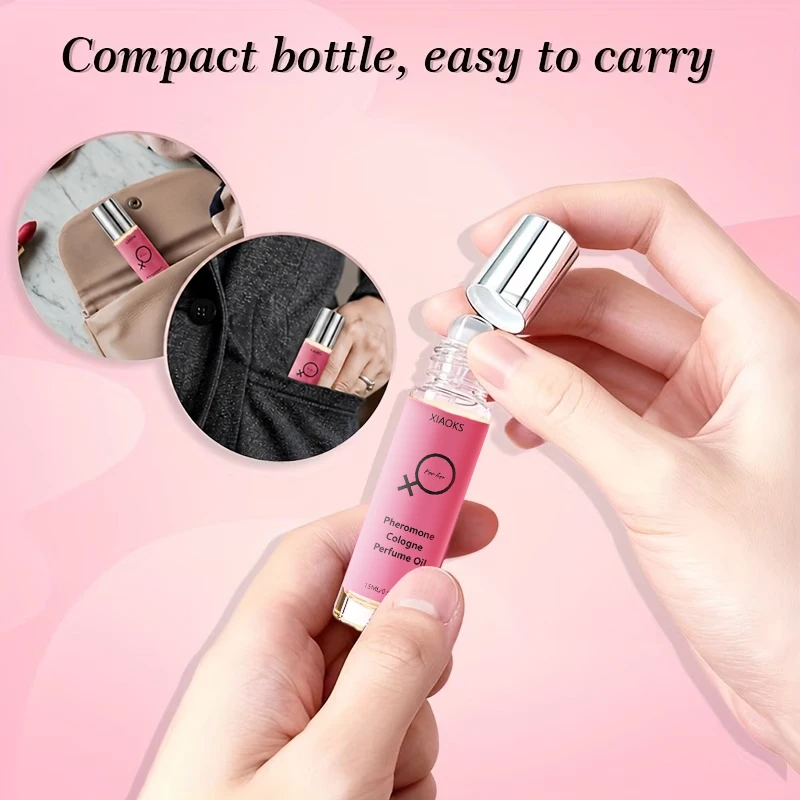 Women's Pheromone Perfume, Roll-On Style with a High-End Design; Enchanting Floral Scent, Natural and Fresh, Long-Lasting Fragrance, Gentle and Non-Irritating, a Walking Dopamine, with a Sweet Scent T image 3