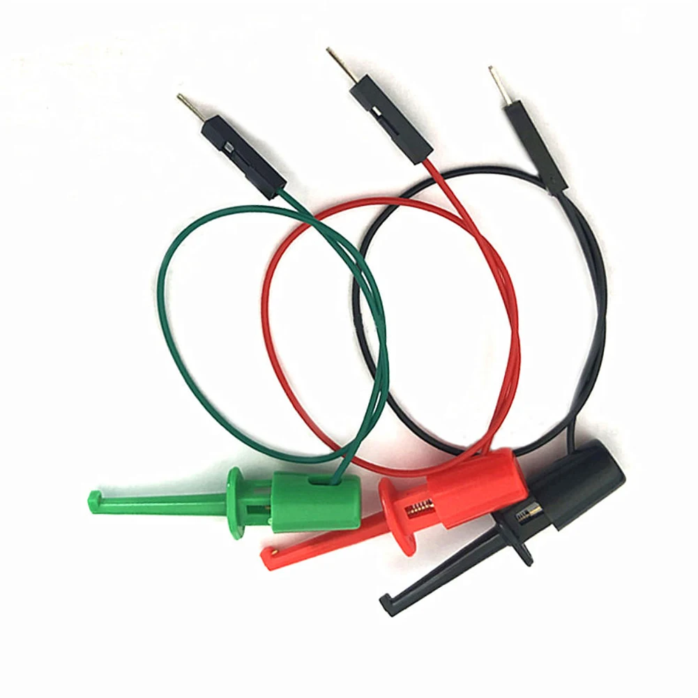 3pcs Test Hook Clip Testing Equipemnt Transistor Tester Electronic Repair Tools