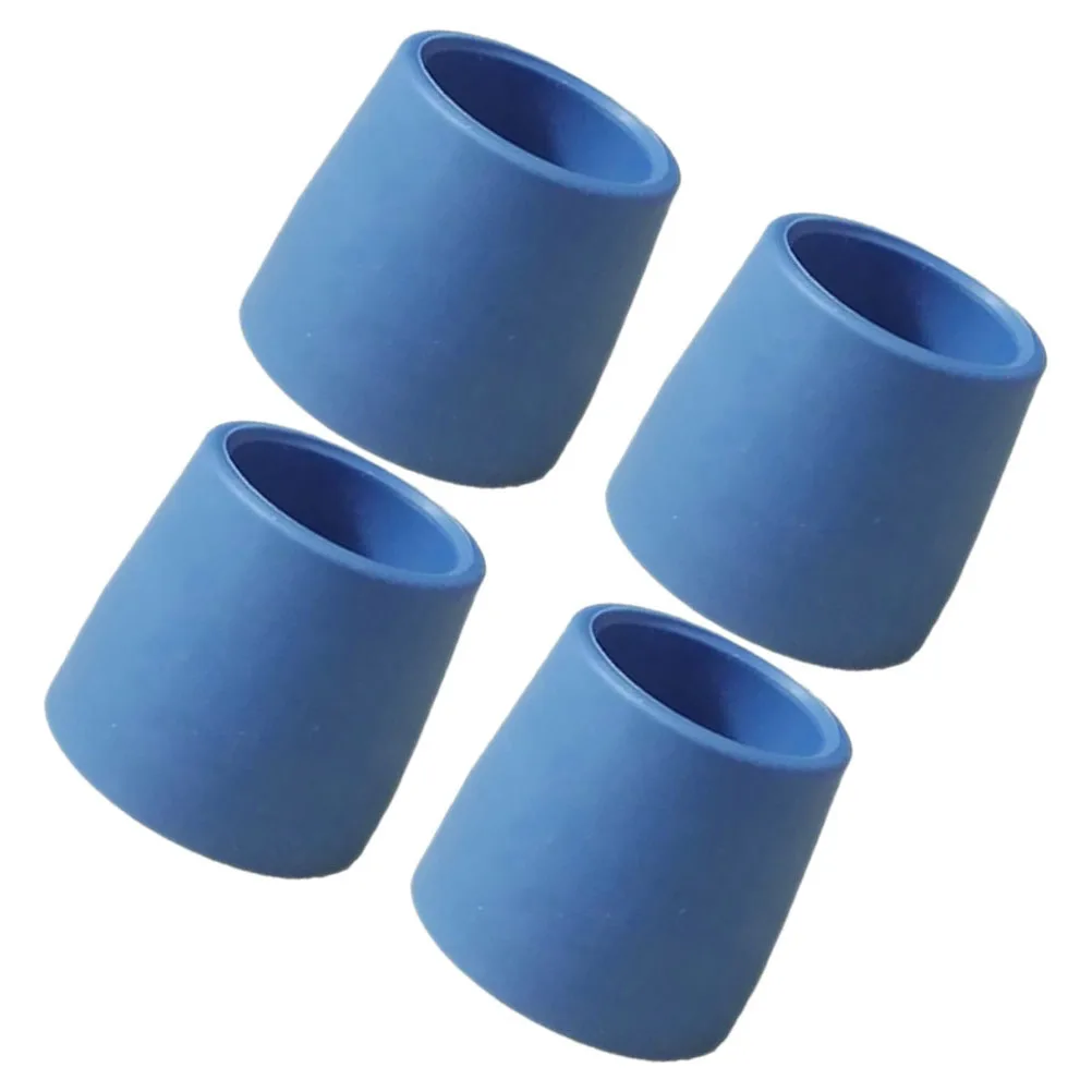 

4 Pcs Non-slip Mat Crutch Accessories Hiking Pole Tips. Cane Replacement Trekking Toilet Travel